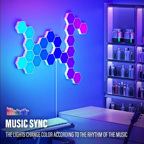 RGB Smart Wall Lamp – Customize Your Ambient Aura, Sync with Music, and Transform Your Space