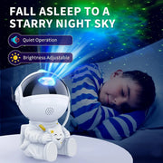 Astronaut Star Projector & Nebula Night Light - Perfect Bedroom Decor & Kids Gift